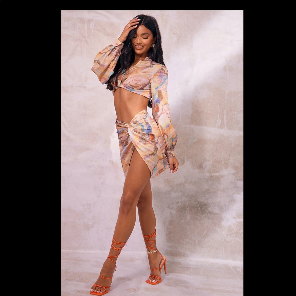 Marble two piece set